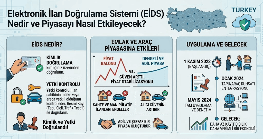 Elektronik İlan Doğrulama Sistemi (EİDS) Nedir ve Piyasayı Nasıl Etkileyecek?